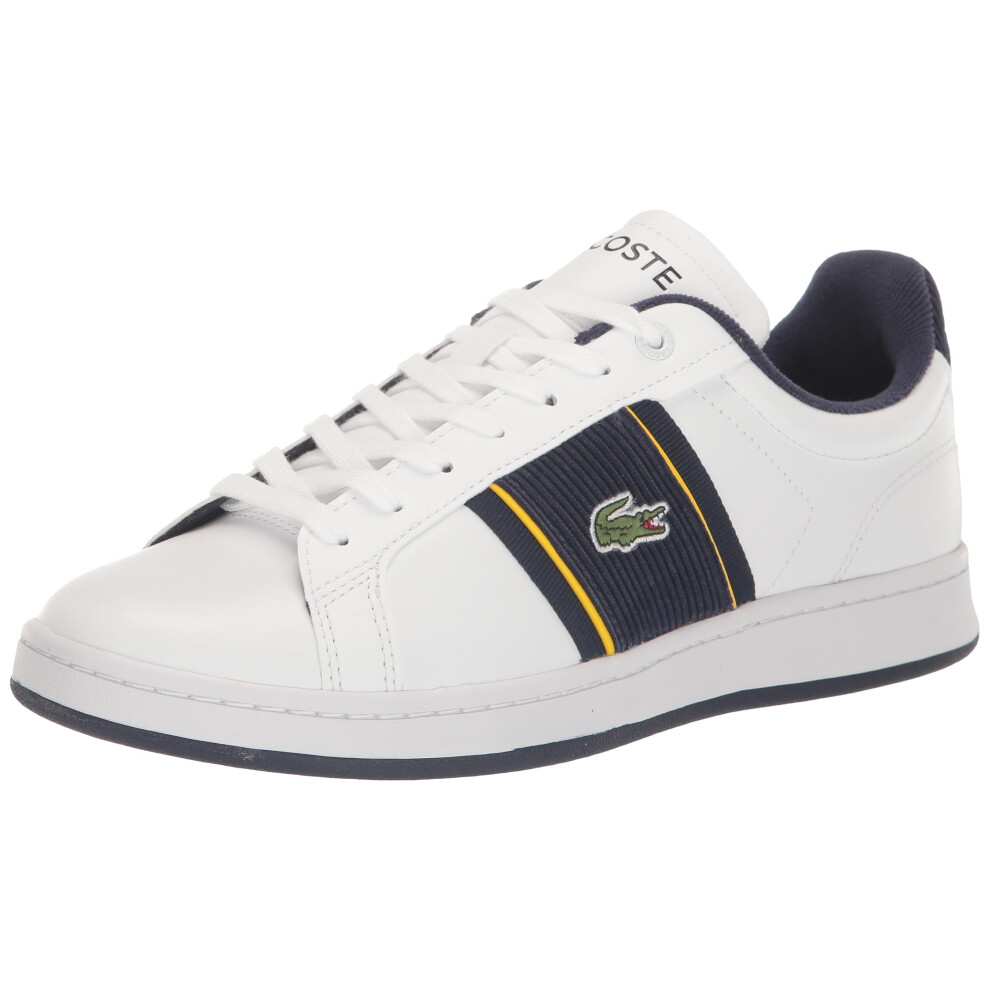 Lacoste Men's Carnaby PRO CGR 2231 SMA Sneaker  Wht/NVY  8