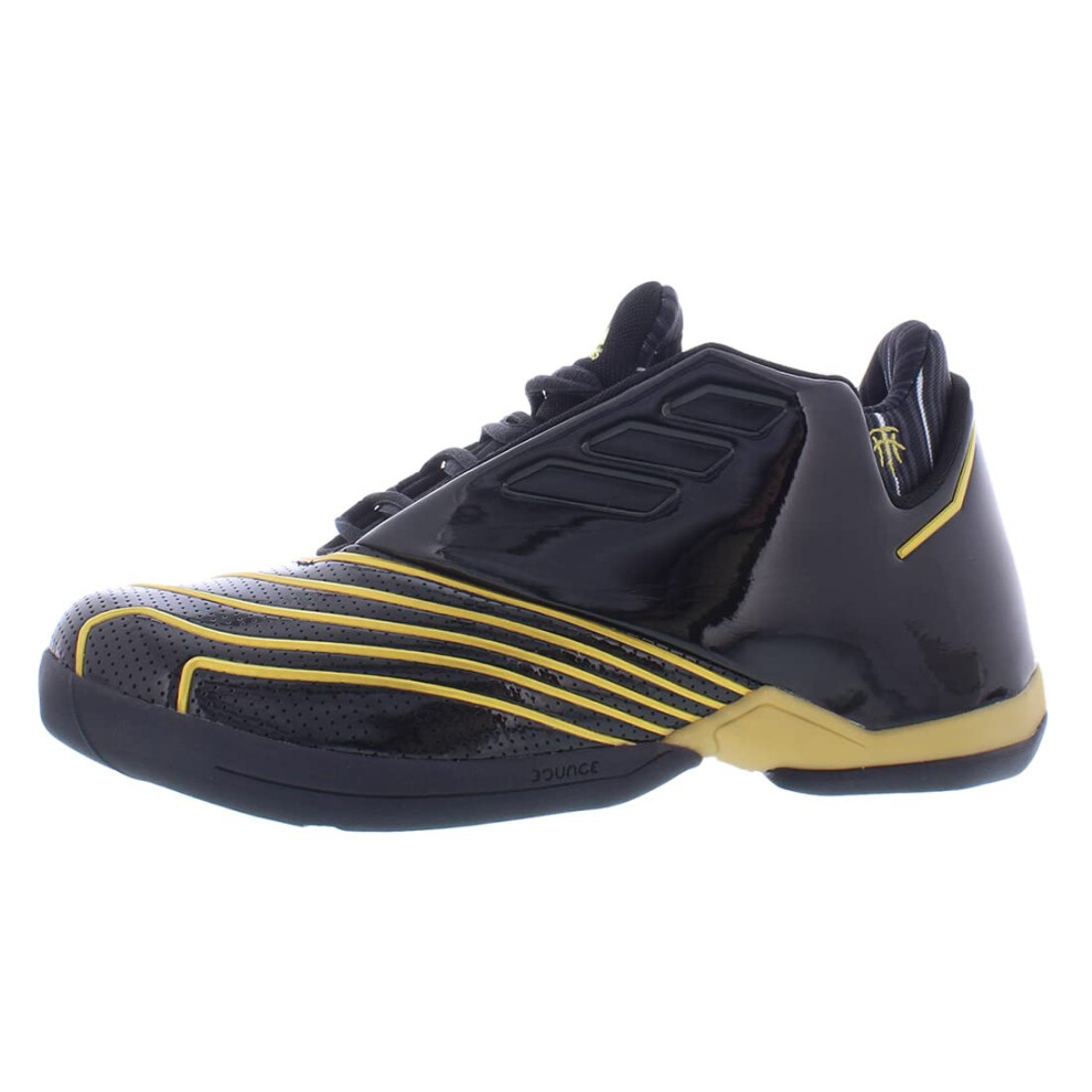 adidas Men's T-Mac Restmod Hi Basketball Shoes  Black/Gold  10