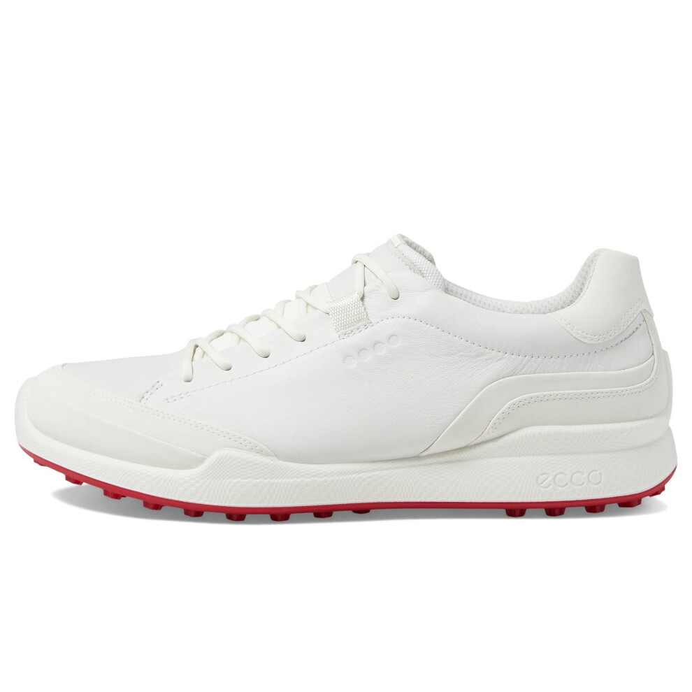 ECCO Men's Biom Hybrid Hydromax Water Resistant Golf Shoe  White/White