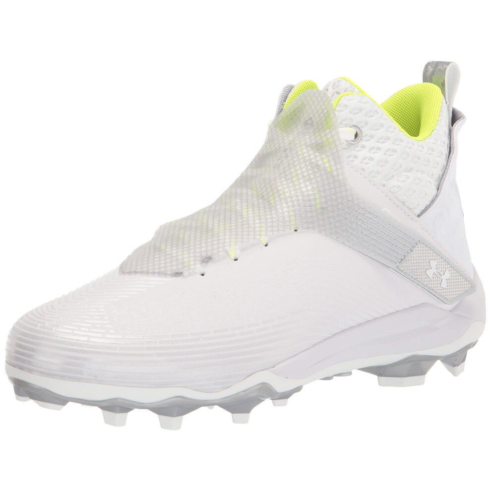 Under Armour Men's Highlight Hammer MC  White (101)/White  8 Medium US