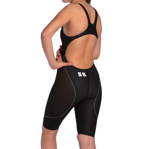 Arena ARENA Powerskin ST Next Eco Open Back Tech Swimsuit Junior Girls Compe 1