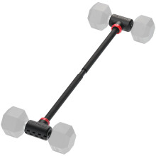 Jayflex Hyperbell Bar - Convert Dumbbells to Barbell Set for Home Fitn