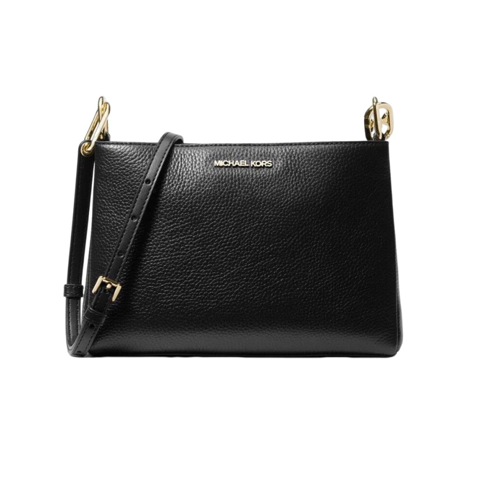 Trisha Medium Pebbled Leather Crossbody Bag