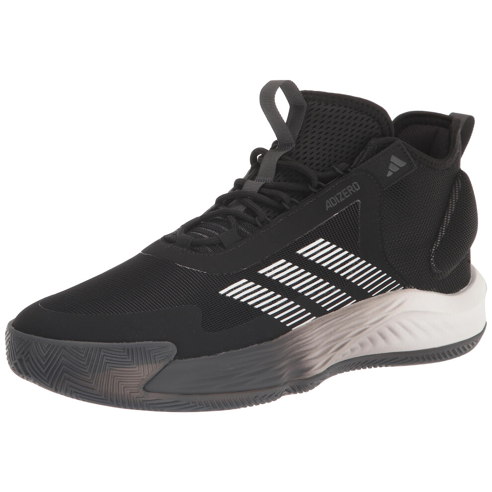 adidas Unisex Adizero Select Team Sneaker  Black/White/Carbon  11.5 US