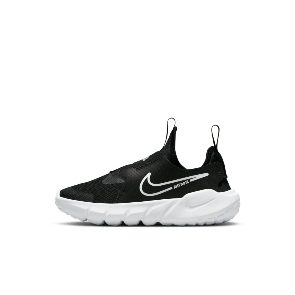 Nike Flex Runner 2 (Big Kid) Black/White/Photo Blue/University Gold 5