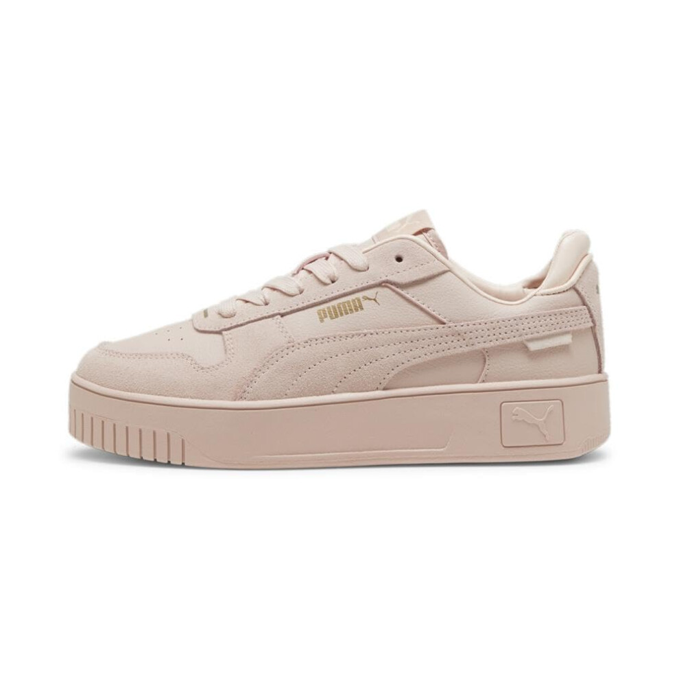 PUMA Women's Carina Street Sneaker  Rose Quartz-Rose Quartz Gold  9.5