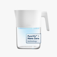 LARQ Pitcher PureVis 1.9L/ 8-Cup | Self-Cleaning UV Water Filter Pitch