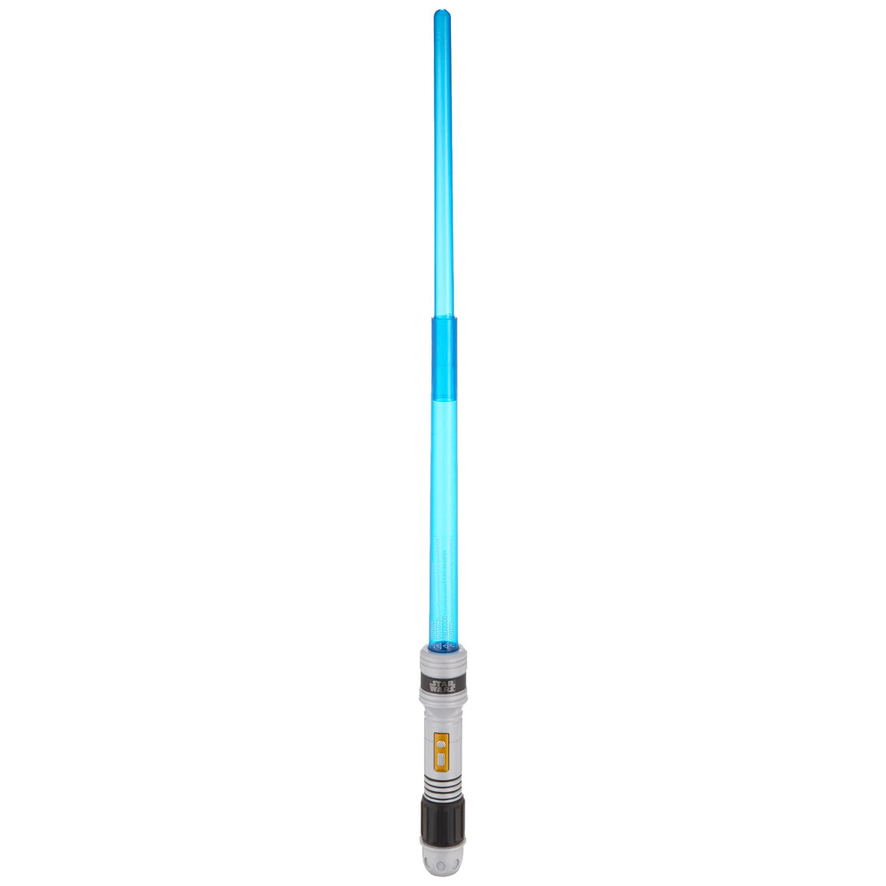 STAR WARS Lightsaber Academy Level 1 Blue Lightsaber Toy with Light-Up