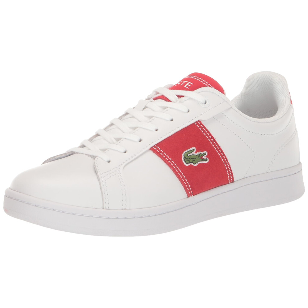 Lacoste Men's Carnaby PRO CGR 2232 SMA Sneaker  Wht/Red  11