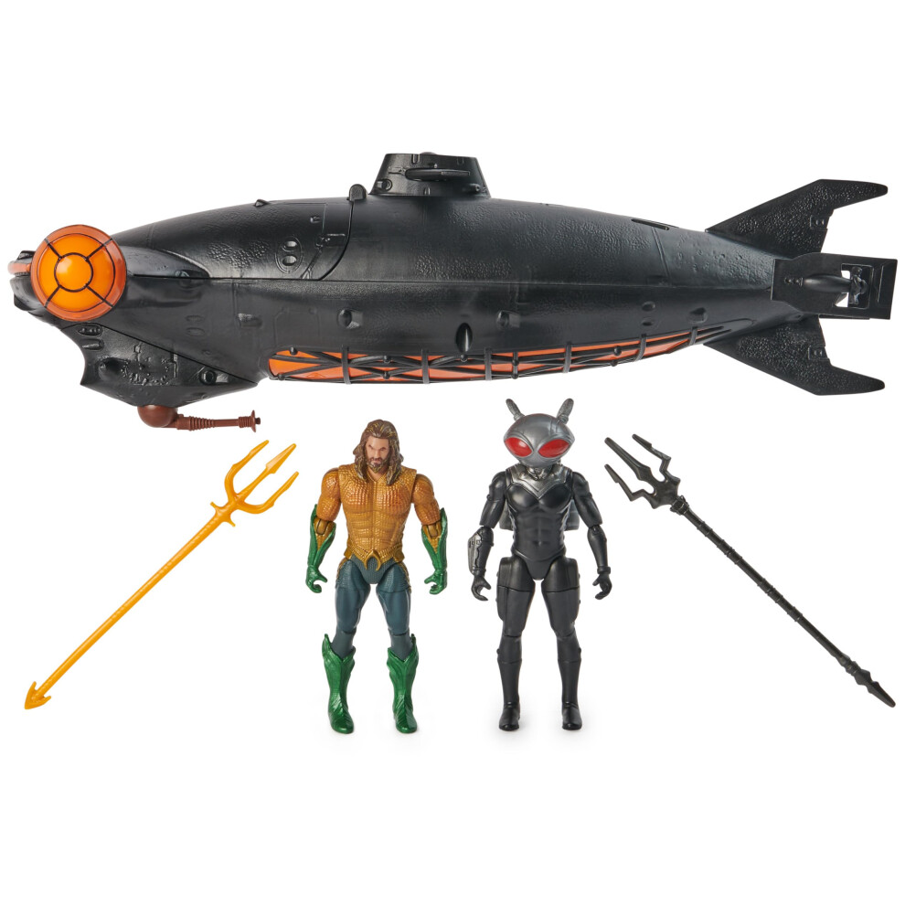 DC Comics  Aquaman vs Black Manta Battle Set  4-inch Action Figures  M