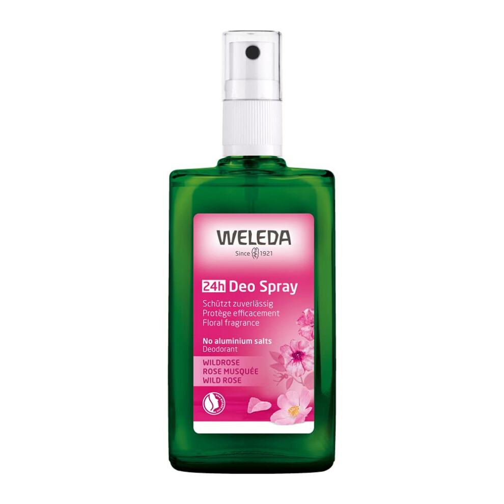 Weleda Wild Rose 24h Deodorant Spray  3.4 Ounce