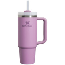 Gobelet Isotherme Stanley Quencher H2.0 avec Couvercle et Paille, Lilas, 3