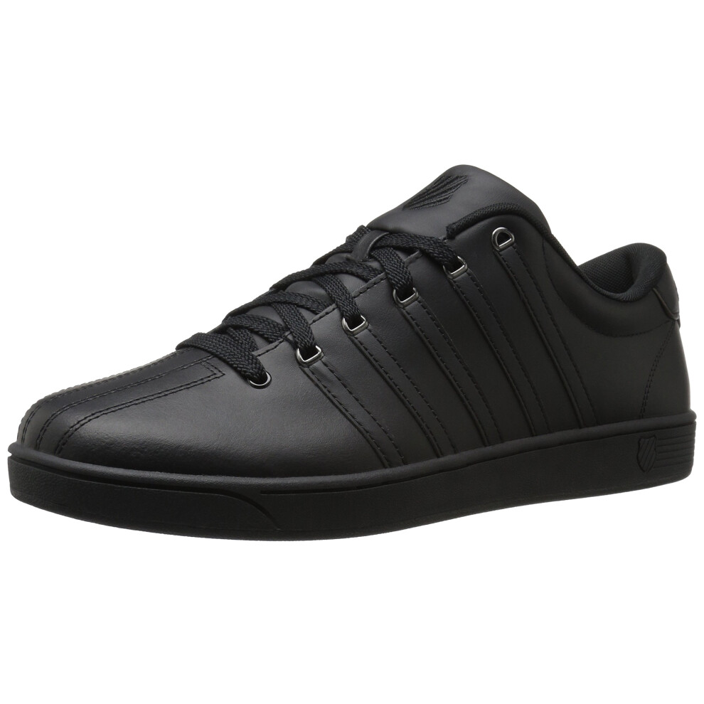 K-Swiss Men's Court Pro II CMF Sneaker  Black/Gunmetal  8.5 M