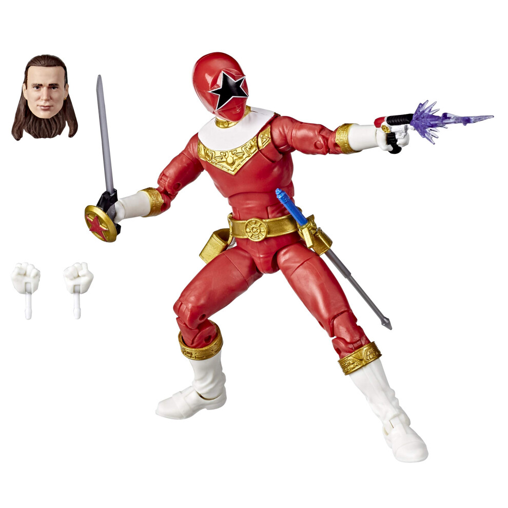 Photos - Action Figures / Transformers Power Rangers Lightning Collection Zeo Red Ranger 6-Inch Premium Colle E8661