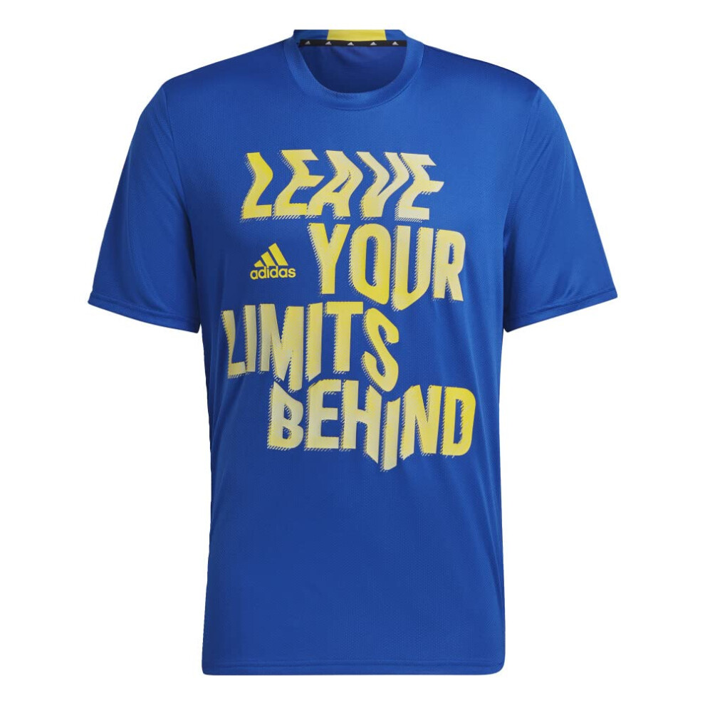 adidas Men's AEROREADY High Intensity Designed 4 Movement Slogan Train