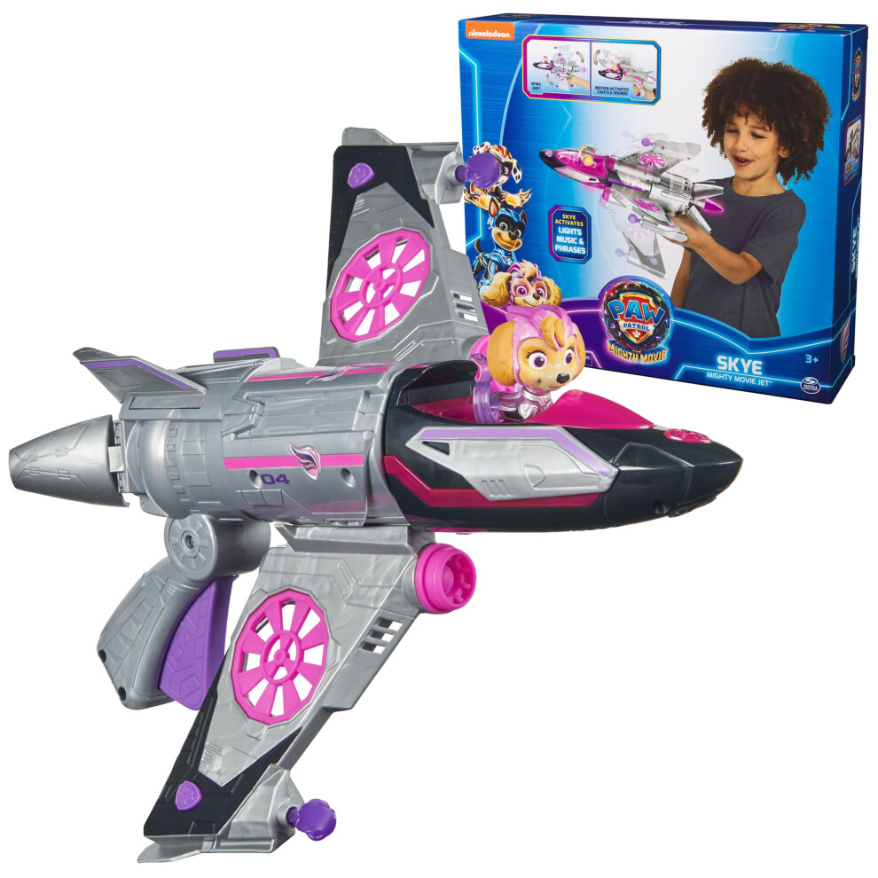 Paw Patrol: The Mighty Movie  Transforming Rescue Jet with Skye Mighty