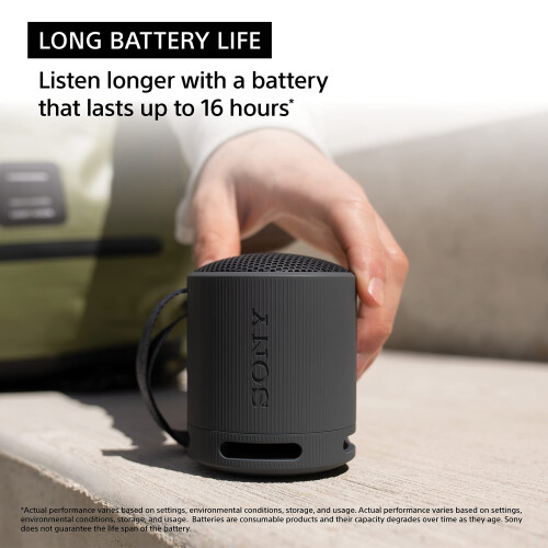 Sony Sony SRS-XB100 Wireless Bluetooth Portable Lightweight Super-Compact T 1