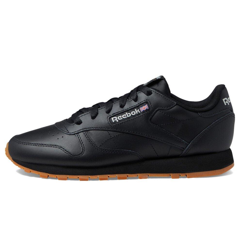 Reebok Women's Classic Leather Sneaker  Reefresh Black/Pure Grey/Gum