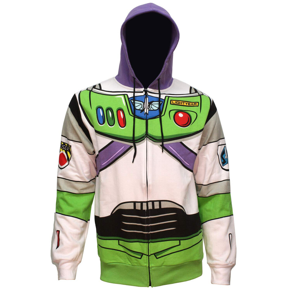 Disney Pixar Toy Story Men's I Am Buzz Lightyear Astronaut Costume Adu