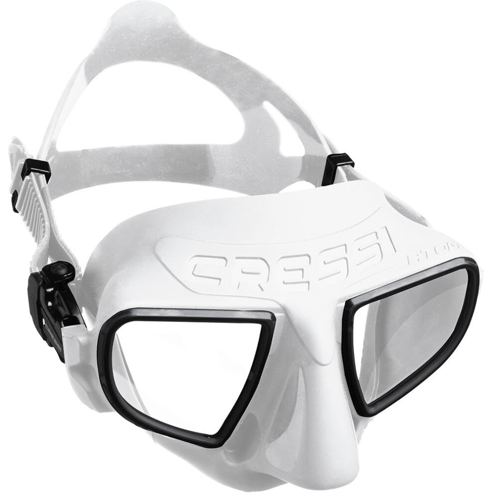 Cressi Atom  White/Black  Clear Lens