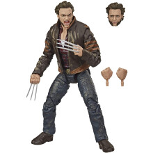 Marvel Hasbro Legends Series X-Men Wolverine 15 cm Samlarfigur, Inkl. 3 Tillbehör, Från 14 År, Brun