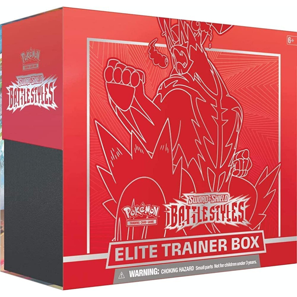 Pokemon TCG: Sword & Shield - Battle Styles Elite Trainer Box - Red