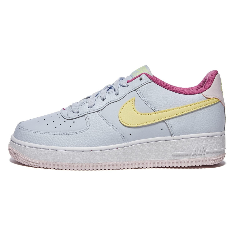 Nike Boy's Air Force 1 (Big Kid) Football Grey/Citron Tint/Cosmic Fuch