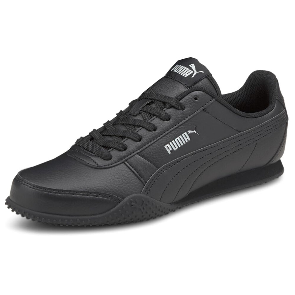 PUMA Womens Bella Sneaker  Black Black  8