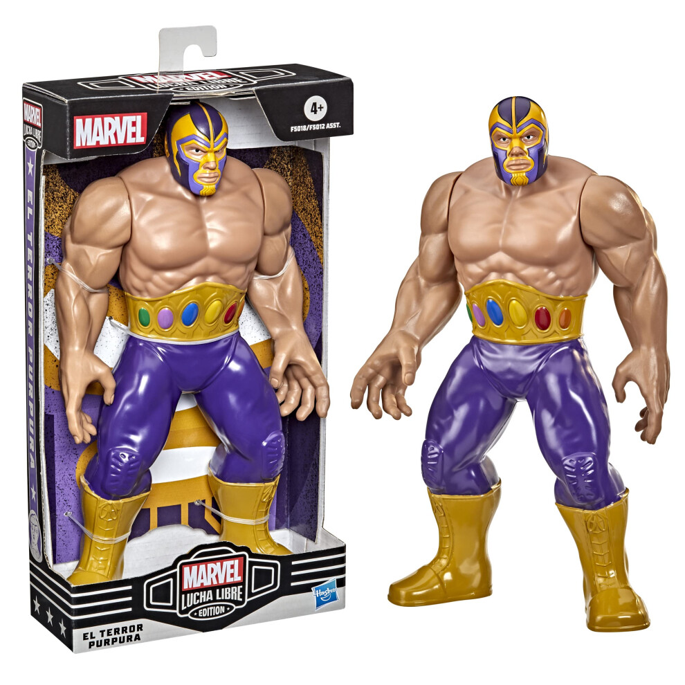 Marvel Lucha Libre Edition El Terror Purpura Thanos Luchador Wrestler