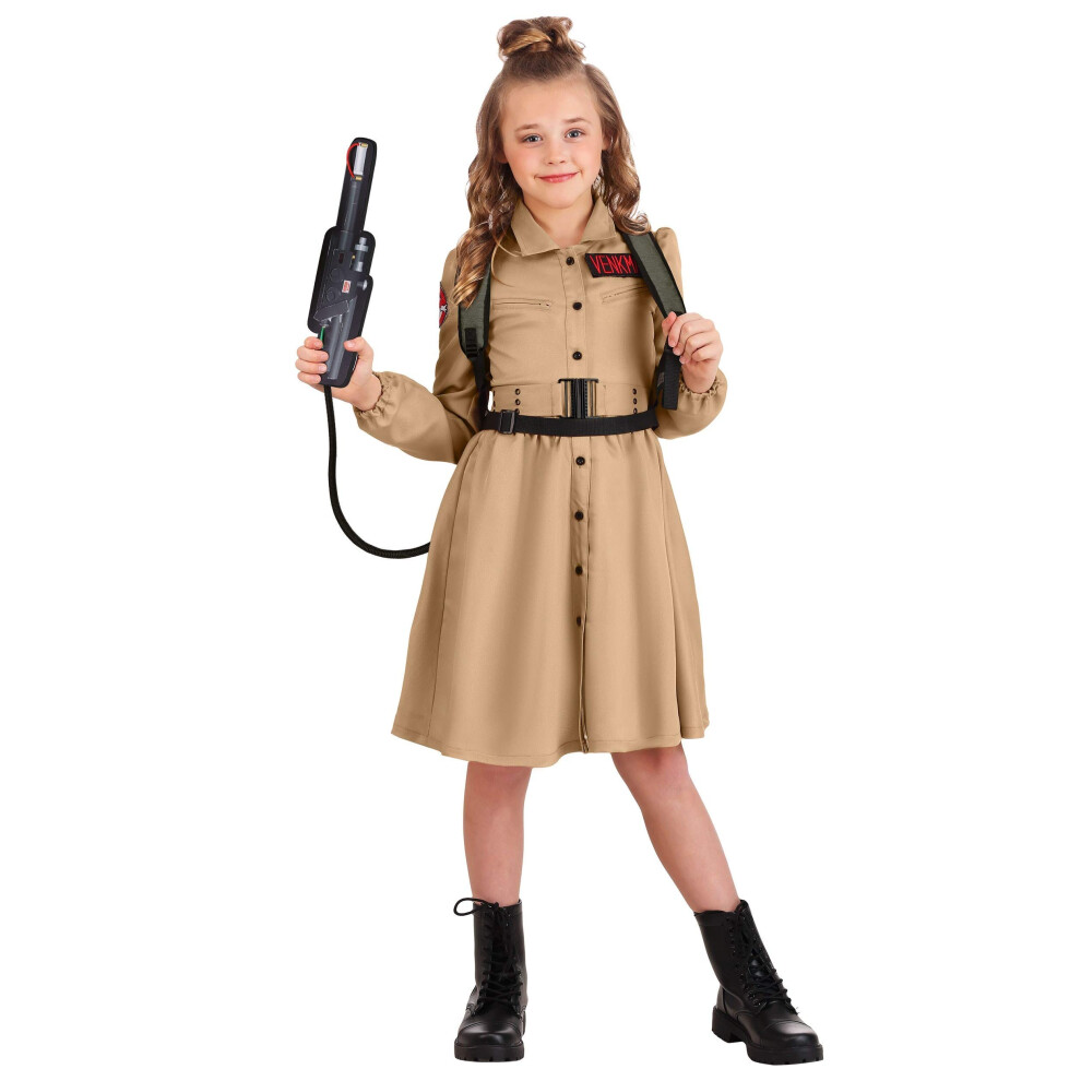 Photos - Fancy Dress Fun Costumes Girls Ghostbusters Dress Classic Ghostbusters Halloween