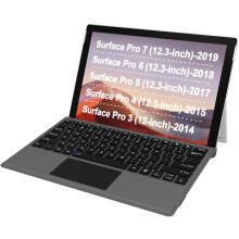 Arteck Microsoft Surface Pro Type Cover Ultra-Slim Portable Bluetooth