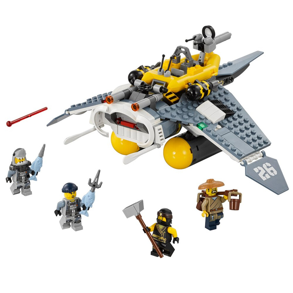 LEGO Ninjago Movie Manta Ray Bomber 70609 Building Kit (341 Piece)