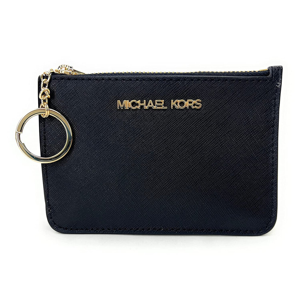 Michael Kors Jet Set Travel Small Top Zip Coin Pouch with ID Holder in