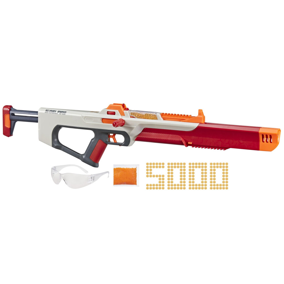 Nerf Pro Gelfire Ghost Bolt Action Blaster  Removable Boost Barrel  50