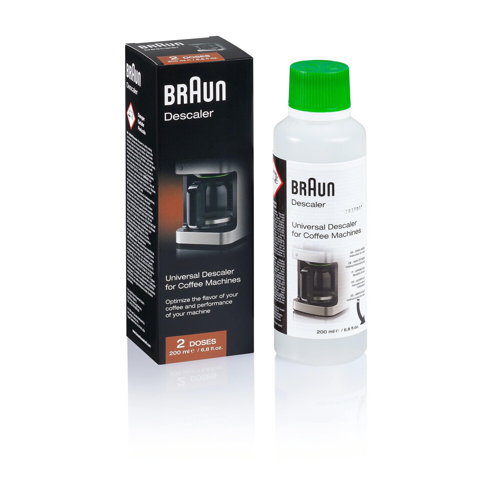 Braun BRSC013 Descaling Solution  6.8 Fl Oz (Pack of 1)