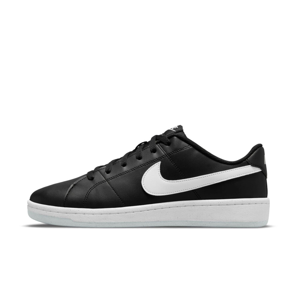 NIKE Men's Sneaker  Black White  10.5 AU