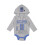 Star Wars STAR WARS Bodysuits Darth Vader R2-D2 Chewbacca 3-Pack Garçons 3-6 Mois 3