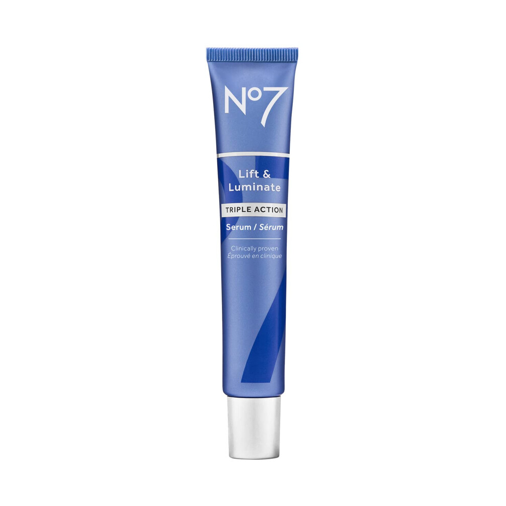 No7 Lift & Luminate Triple Action Face Serum - Collagen Peptide Anti W