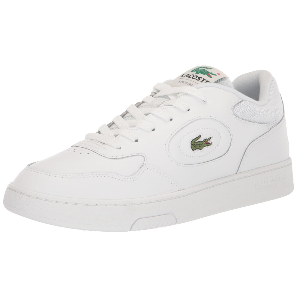 Lacoste Mens Lineset 223 1 Sma Sneaker  Wht/Wht  10 US