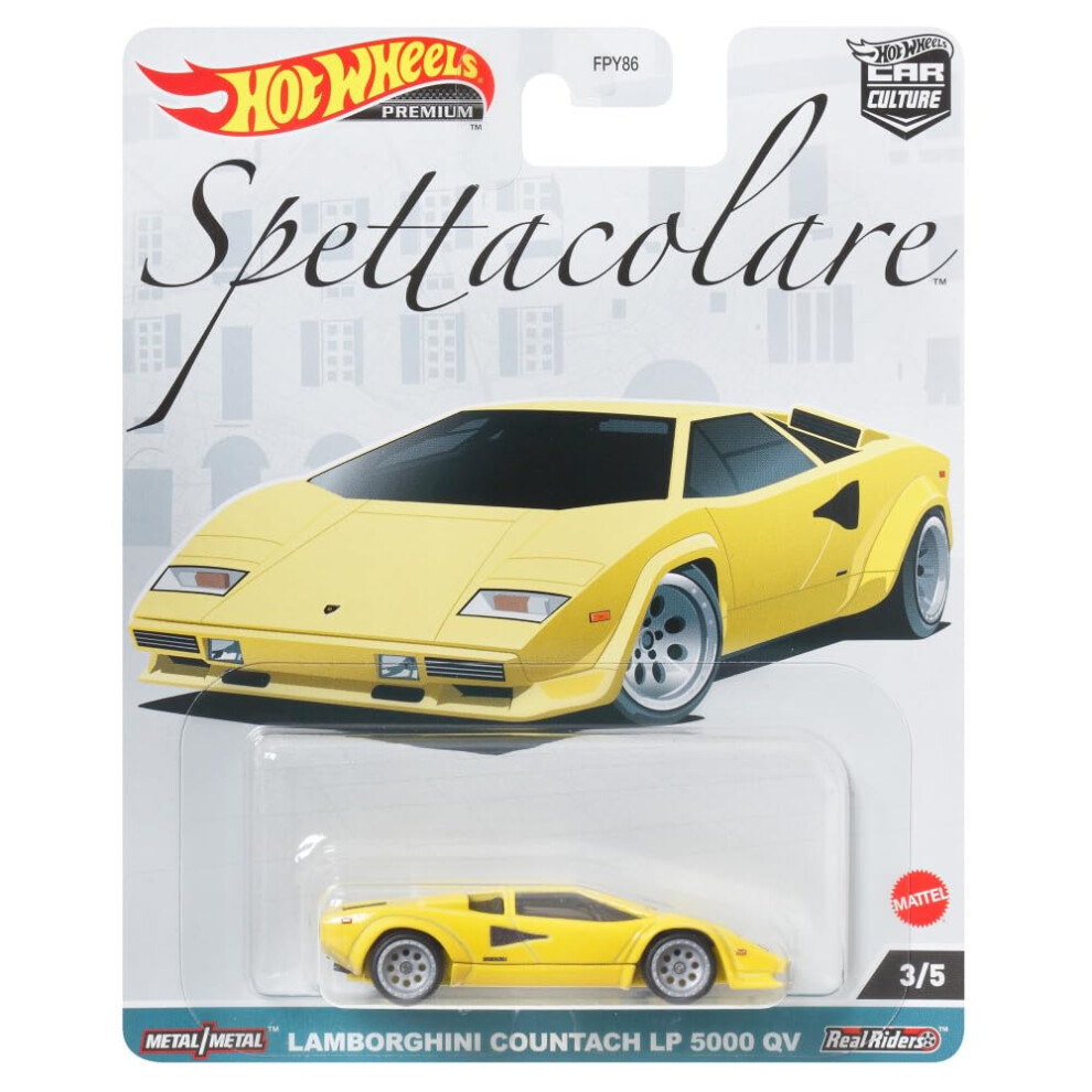 Hot Wheels HKC47 Car Culture Spetta Collare - Lamborghini Countac LP 5