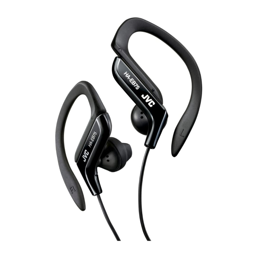 JVC HAEB75B Sports Clip Headphone (Black)