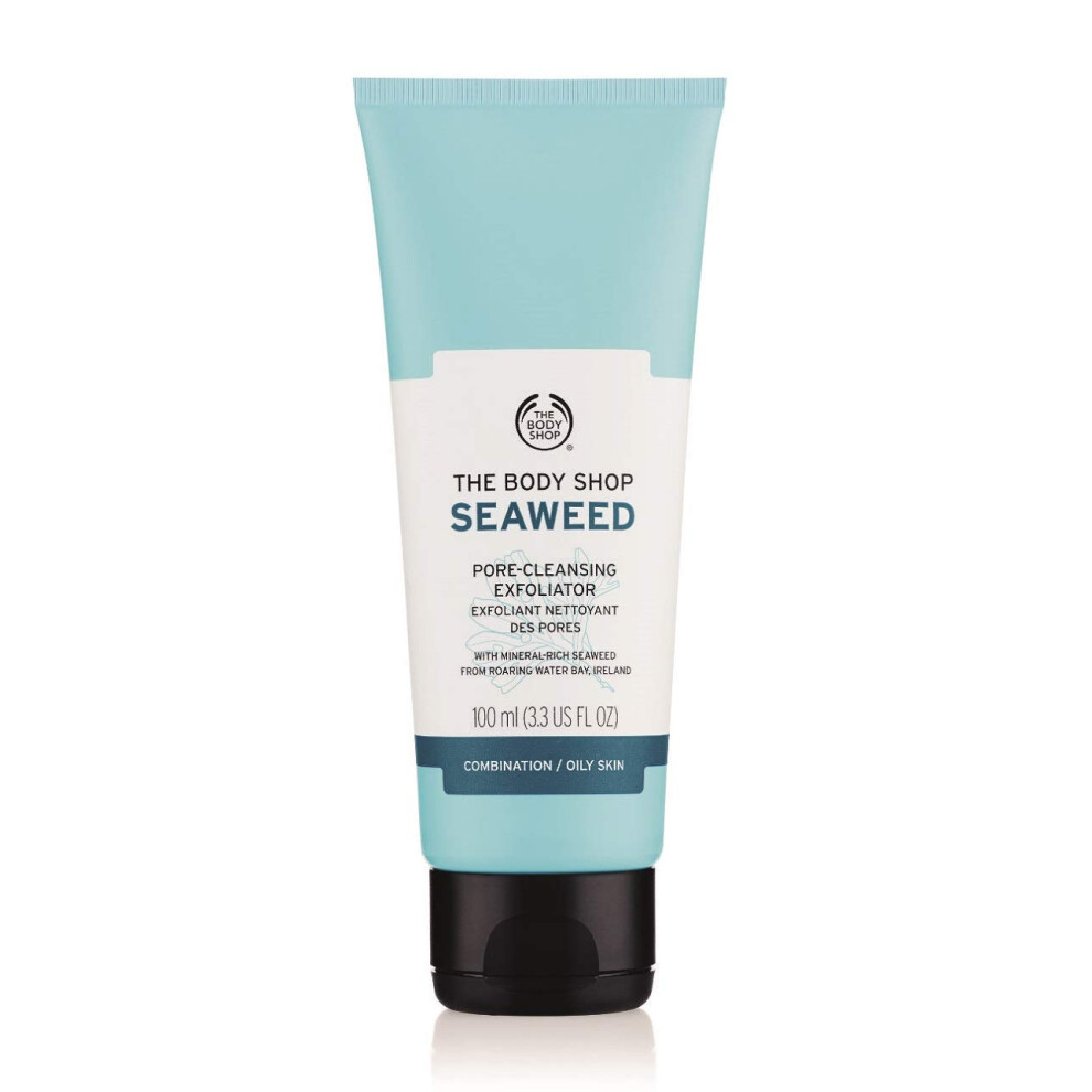 The Body Shop Seaweed Pore-Cleansing Facial Exfoliator  3.3 Fluid Ounc