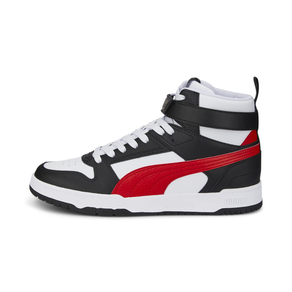 PUMA Men's RBD GAME Sneaker  Puma White-High Risk Red-Puma Black-Puma