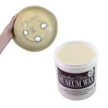 Quakehold! 13-Ounce Museum Wax Clear Adhesive Reusable and Removable Non-Toxic and Non-Damaging Easy to Use Great for Wall Art Antiques For Use