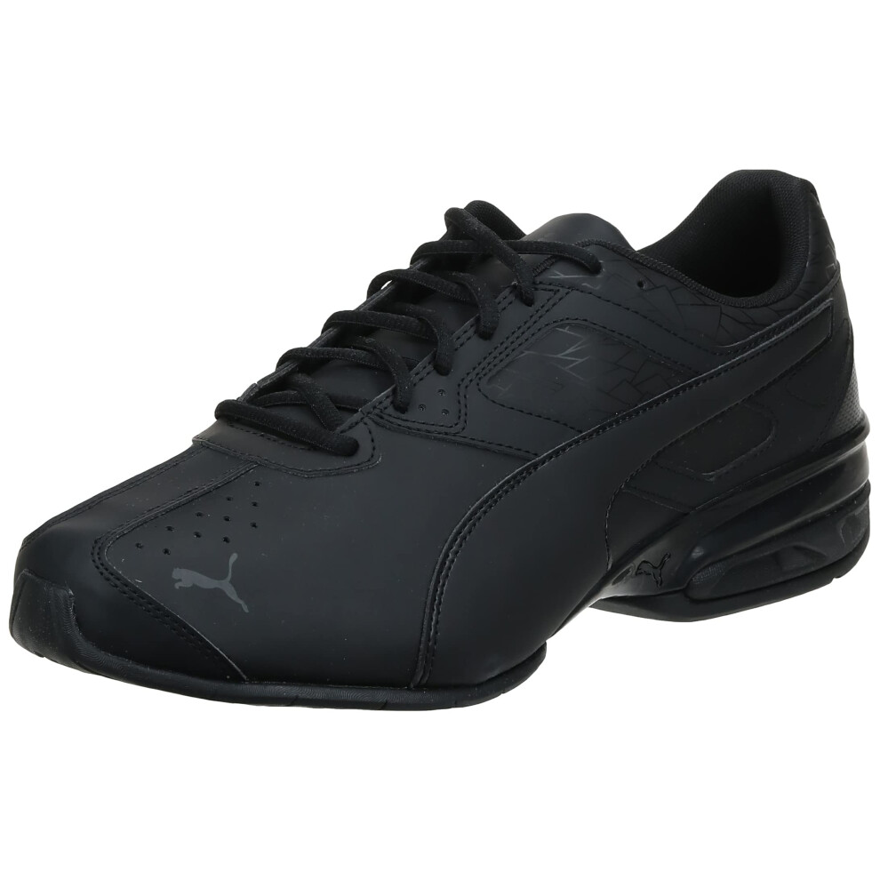 PUMA Men's Tazon 6 Fracture FM Sneaker  Black  7 M US