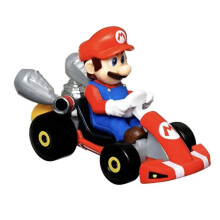 Véhicule en métal Mario Kart Hot Wheels du film Super Mario Bros. (HKD42)