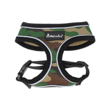 (Medium) AllPetSolutions Dog Harness with Reflective Strip in Camo S/M