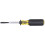 Klein Tools 6024K Slotted Screw-Holding Screwdriver  1/4-Inch Split-Bl 1
