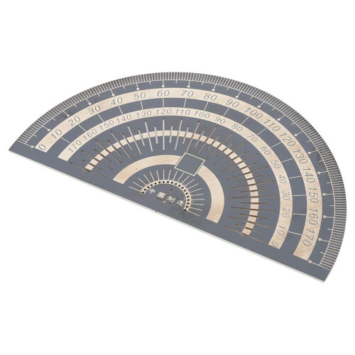 Precision Marking Protractor Stainless Steel Angle Protractor Measurin