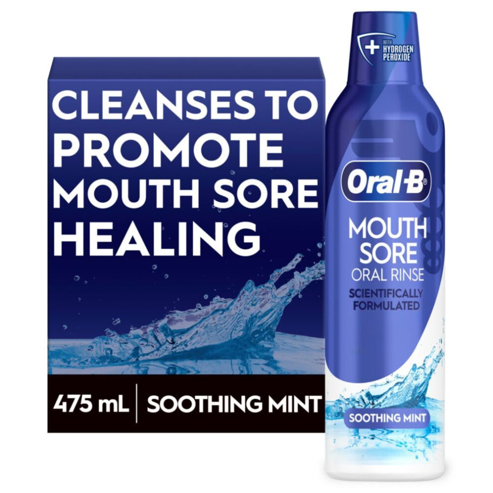 Oral-B Mouth Sore Mouthwash Special Care Oral Rinse  475 mL (16 fl oz)